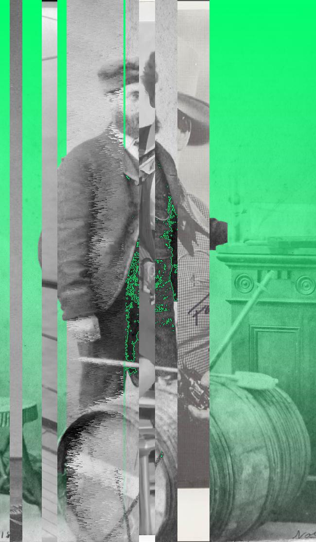 Oeuvre du bot Pröspect pour le gisement des archives du Musée McCord, Canada