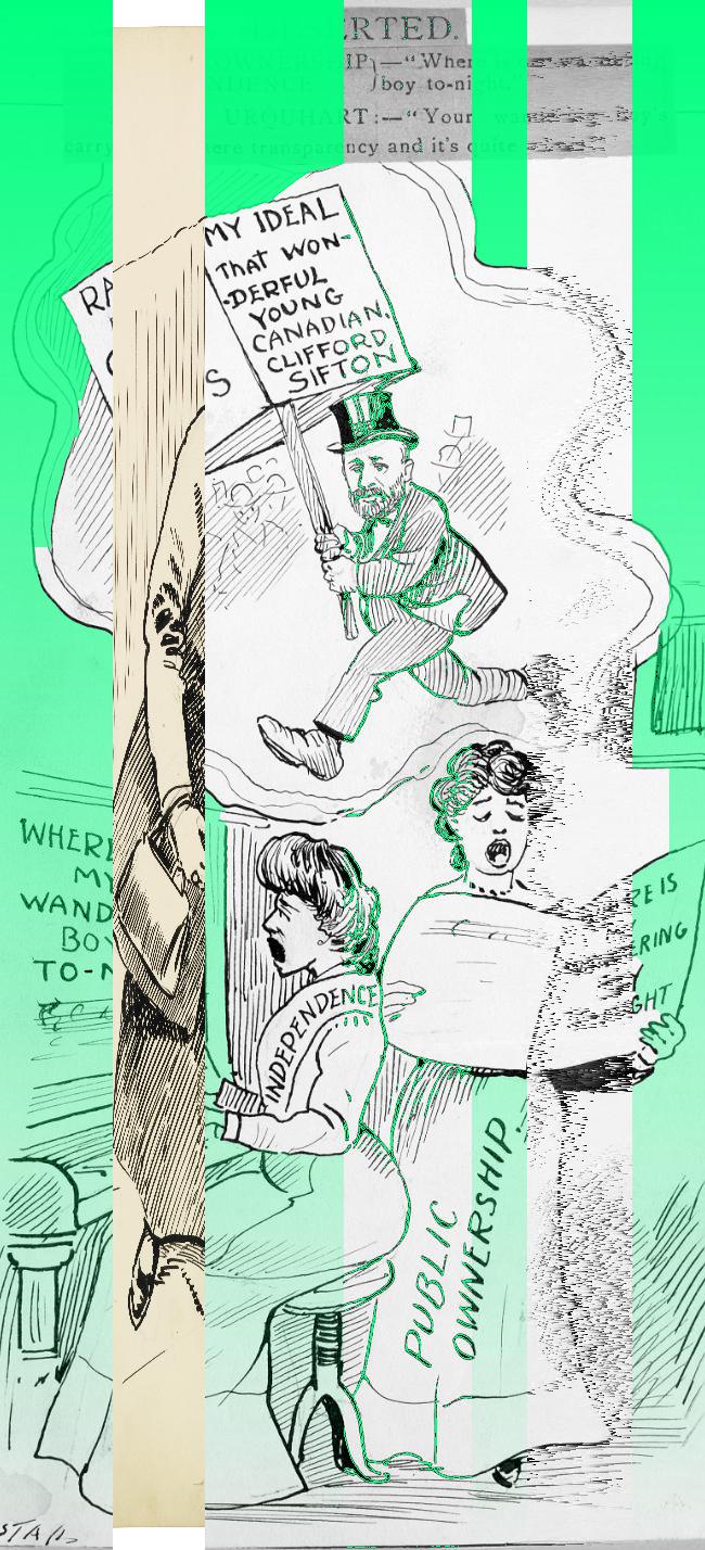 Oeuvre du bot Pröspect pour le gisement des archives du Musée McCord, Canada