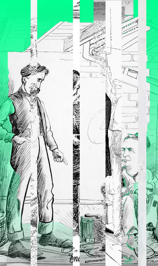 Oeuvre du bot Pröspect pour le gisement des archives du Musée McCord, Canada