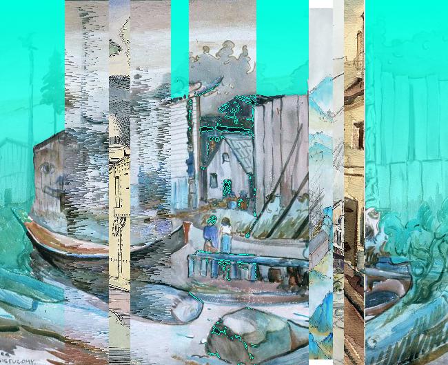 Oeuvre du bot Pröspect pour le gisement des archives du Musée McCord, Canada