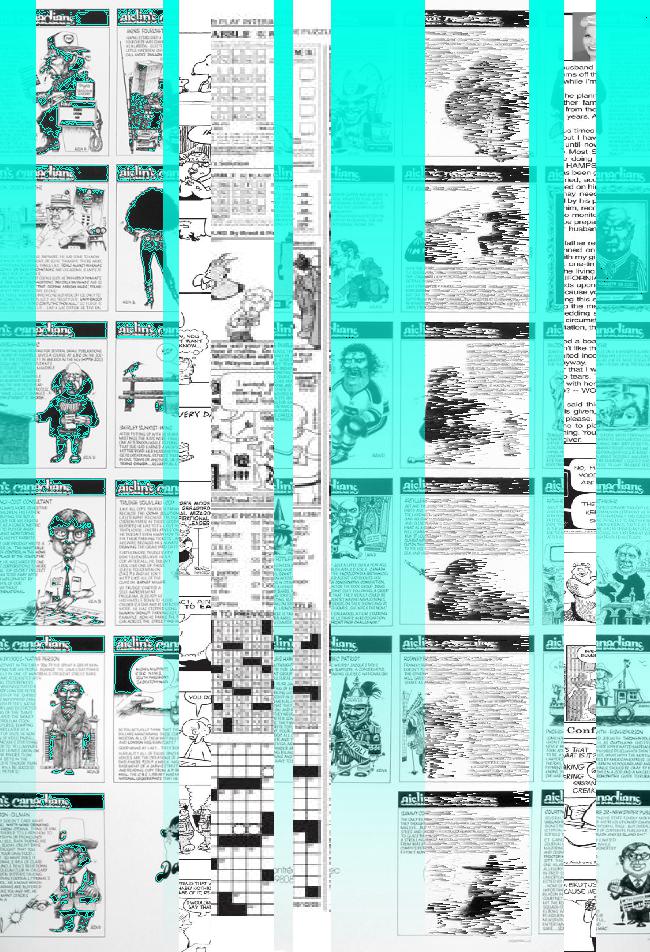 Oeuvre du bot Pröspect pour le gisement des archives du Musée McCord, Canada