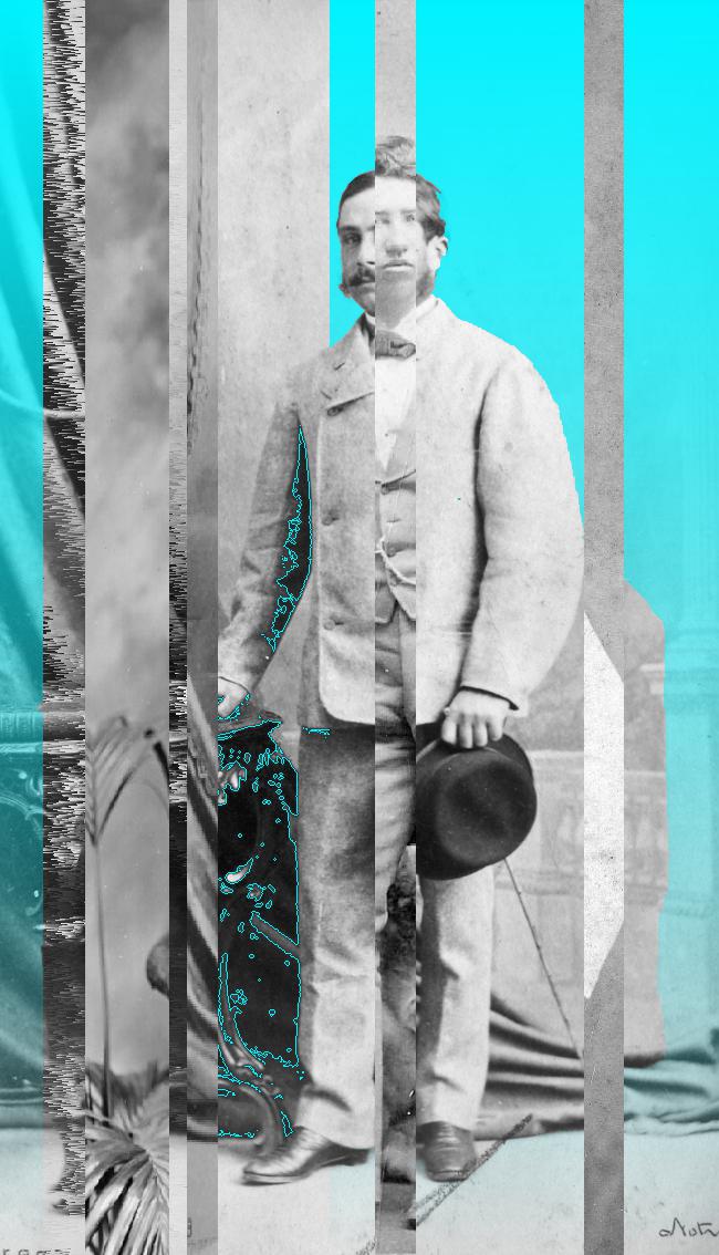 Oeuvre du bot Pröspect pour le gisement des archives du Musée McCord, Canada