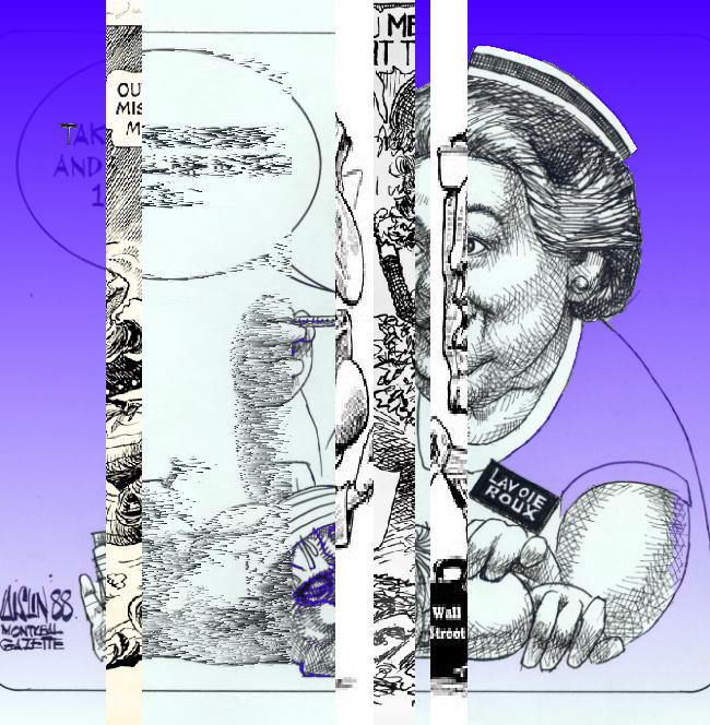 Oeuvre du bot Pröspect pour le gisement des archives du Musée McCord, Canada