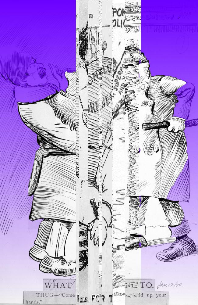 Oeuvre du bot Pröspect pour le gisement des archives du Musée McCord, Canada