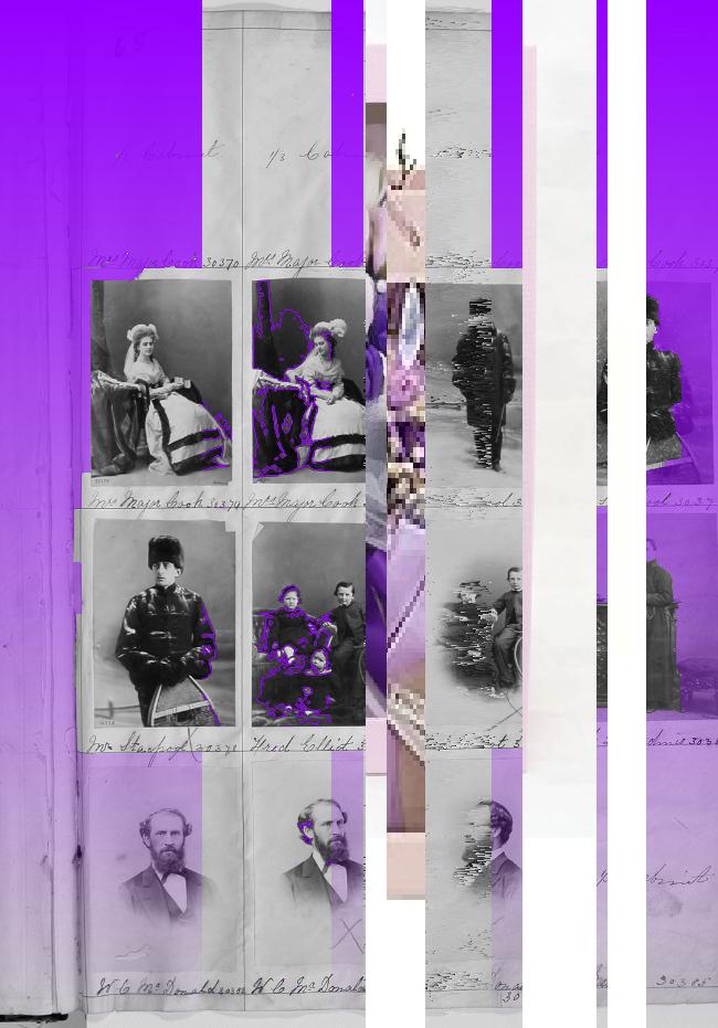 Oeuvre du bot Pröspect pour le gisement des archives du Musée McCord, Canada