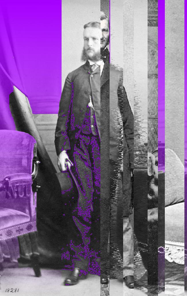 Oeuvre du bot Pröspect pour le gisement des archives du Musée McCord, Canada