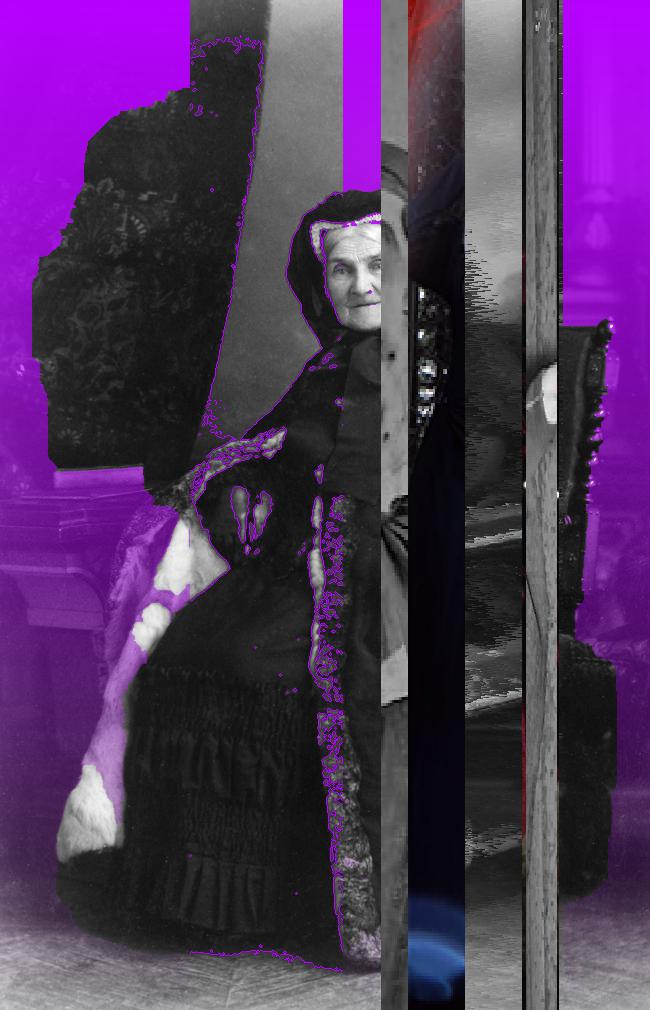 Oeuvre du bot Pröspect pour le gisement des archives du Musée McCord, Canada