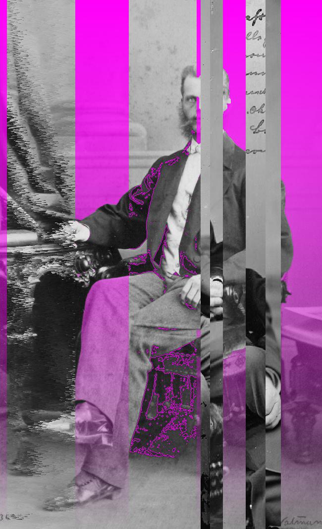 Oeuvre du bot Pröspect pour le gisement des archives du Musée McCord, Canada