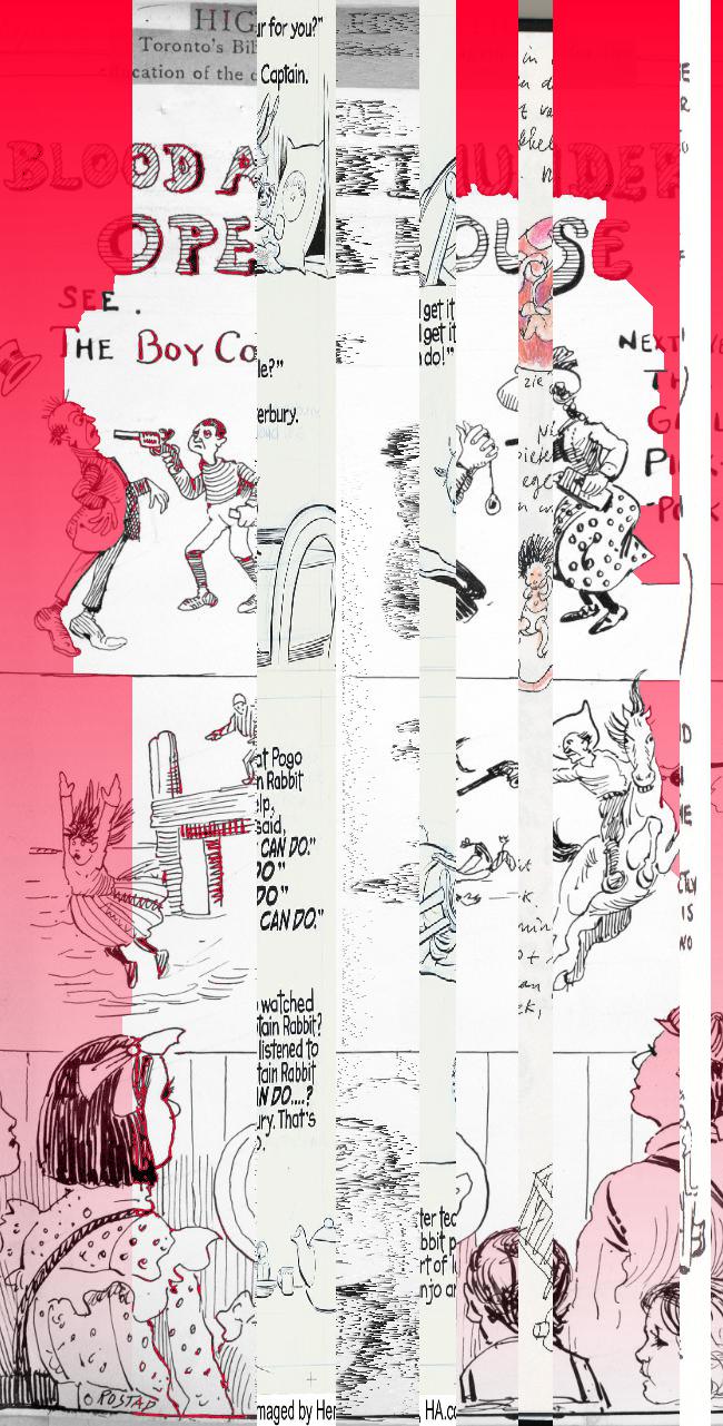 Oeuvre du bot Pröspect pour le gisement des archives du Musée McCord, Canada