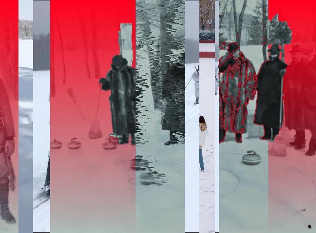 Oeuvre du bot Pröspect pour le gisement des archives du Musée McCord, Canada