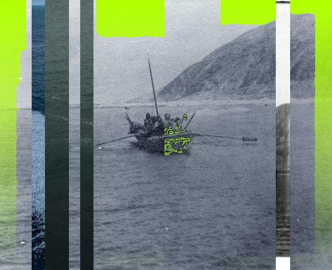 Oeuvre du bot Pröspect pour le gisement des archives du Musée McCord, Canada