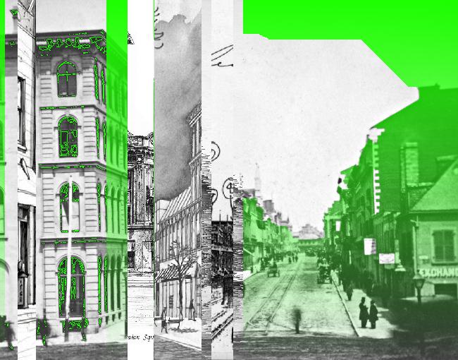 Oeuvre du bot Pröspect pour le gisement des archives du Musée McCord, Canada