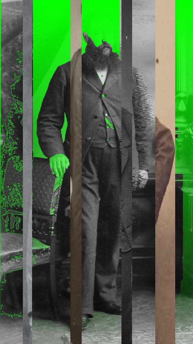 Oeuvre du bot Pröspect pour le gisement des archives du Musée McCord, Canada