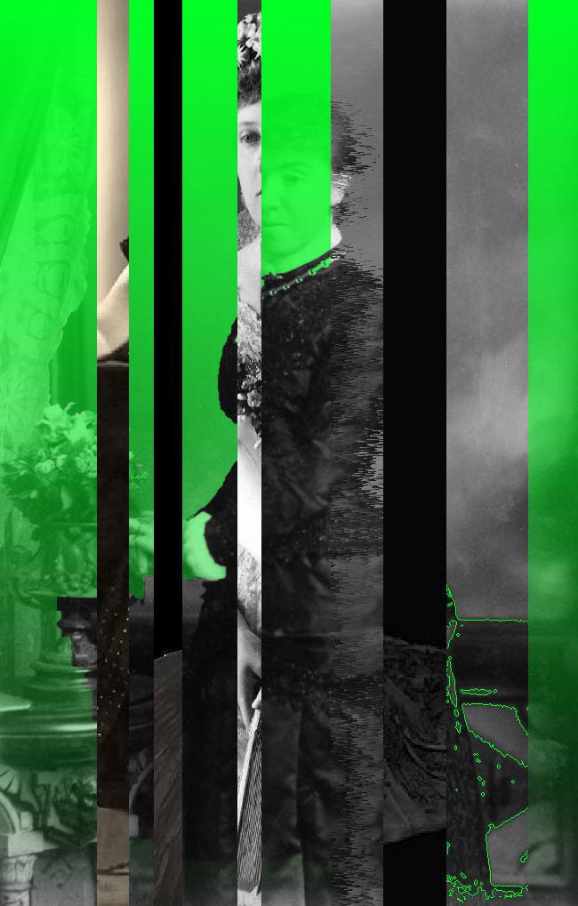 Oeuvre du bot Pröspect pour le gisement des archives du Musée McCord, Canada