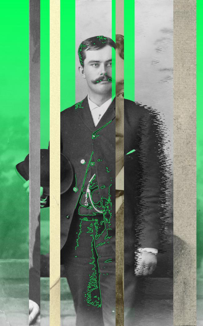 Oeuvre du bot Pröspect pour le gisement des archives du Musée McCord, Canada