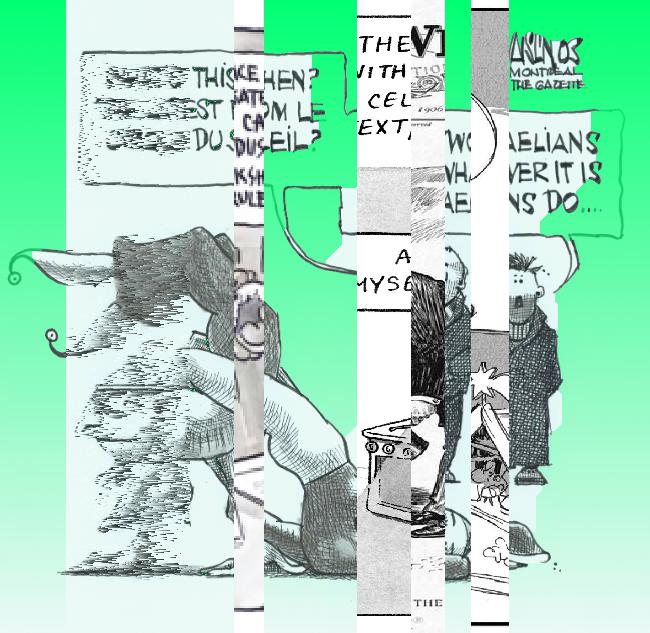 Oeuvre du bot Pröspect pour le gisement des archives du Musée McCord, Canada