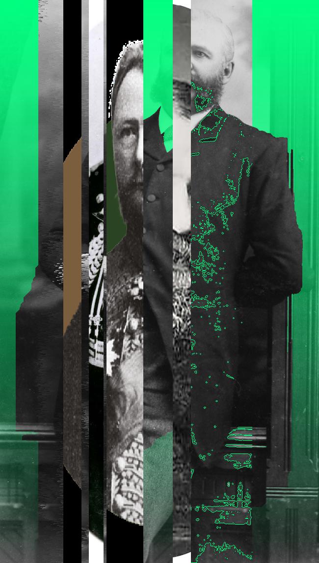 Oeuvre du bot Pröspect pour le gisement des archives du Musée McCord, Canada